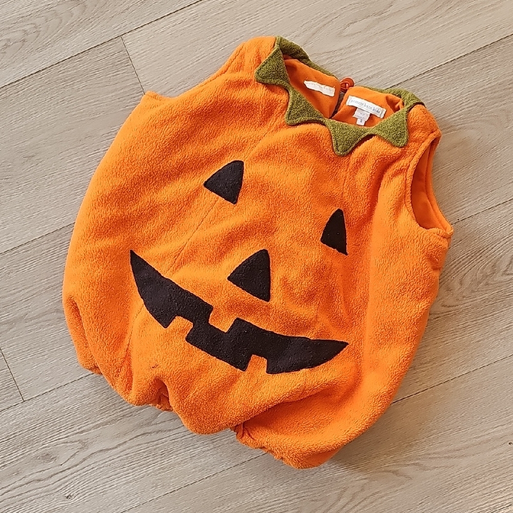 Pottery Barn Kids Jack O Lantern Pumpkin Costume, 2T - 3T